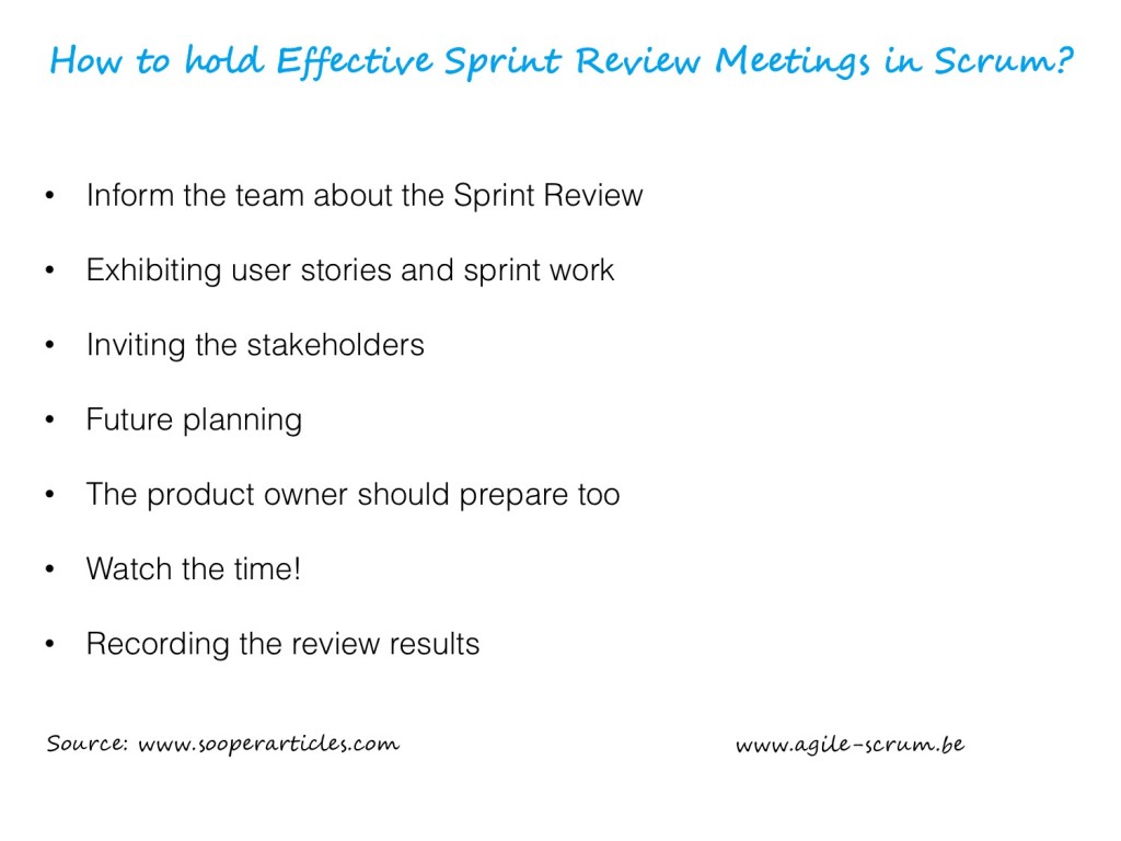 AGILE SCRUM VISUAL sprint reviews scrum info